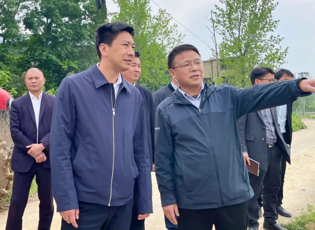 陈洋在城区园区和乡镇调研 - 湖口县人民政府